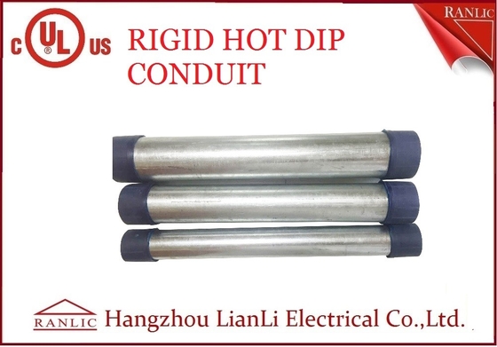 الصين RGD قناة فولاذية صلبة مجلفنة ، أنابيب مواسير كهربائية 1/2 بوصة 4 بوصة المزود