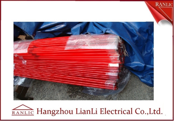 الصين أنبوب مواسير كهربائي صلب 1/2 &quot;3/4&quot; PVC 3.05M باللون الأخضر والبرتقالي المزود