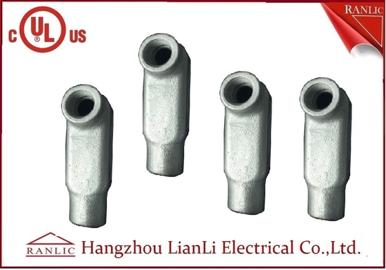 الصين 2-1 / 2 &quot;3-1 / 2&quot; مجرى كهربائي صلب من الحديد المطاوع LR LB LL C T Type المزود