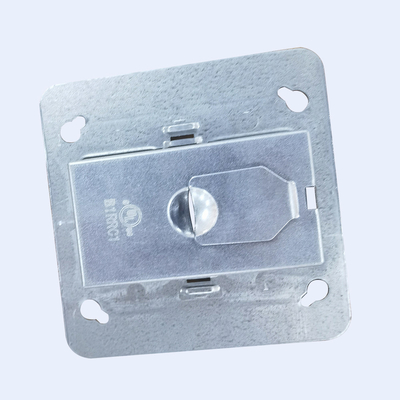الصين RUFFIN Outlet Junction Box Plate المثبتة 1/2 &quot;و 1&quot; غطاء عمق 1.20mm المزود