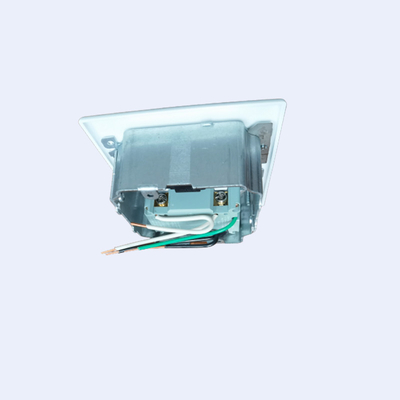 Plaster Ring RUFFIN 2 Gang Wall Switch Assembly أبيض اللون 12 AWG كابل Fix المزود