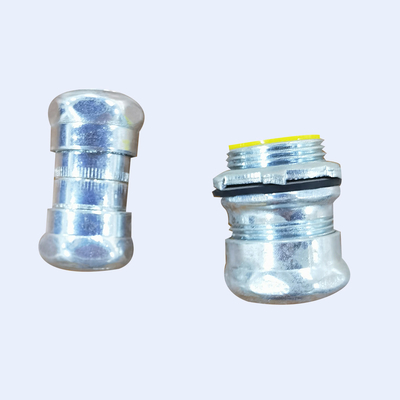 3 بوصة الصلب الكهربائي المجلفن ضغط EMT اقتران معزول PVC المزود