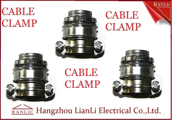 ألومنيوم 1/2 "3/4" NM Round SE Cable Clamp لربط السلك بمخرج صندوق المزود